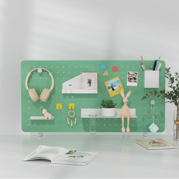 Bild 1 von FlexiSpot DDB Lochplatte, Schreibtisch Organizer, DIY-Platte,mittelgroß,740×370mm, Grün;