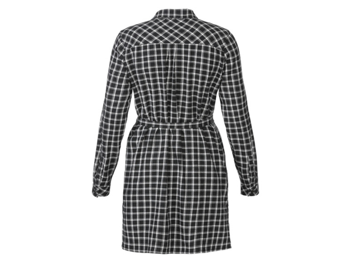 Bild 4 von esmara® Damen Flanell-Longbluse aus reiner Baumwolle