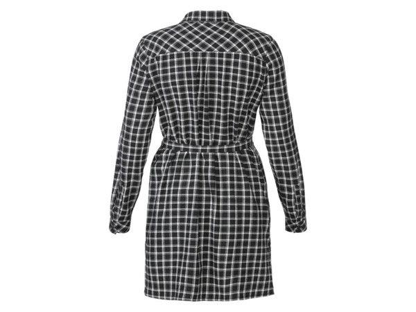 Bild 4 von esmara® Damen Flanell-Longbluse aus reiner Baumwolle