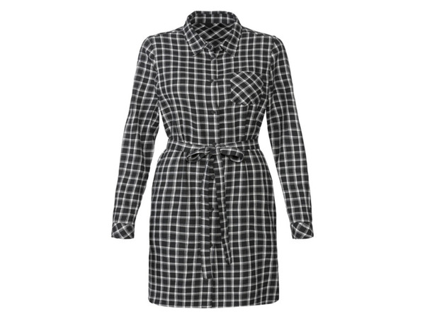 Bild 2 von esmara® Damen Flanell-Longbluse aus reiner Baumwolle