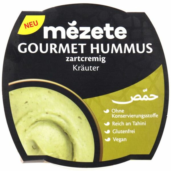 Bild 1 von mezete 2 x Hummus Kräuter