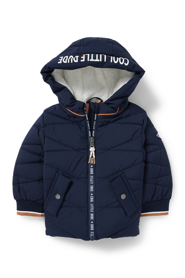 Bild 1 von C&A Baby-Steppjacke mit Kapuze, Blau, Größe: 68