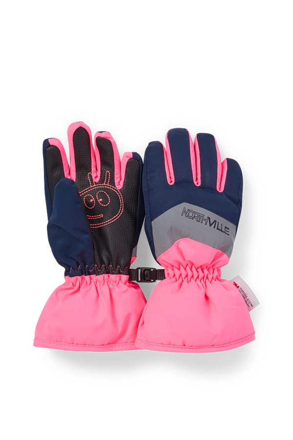 Bild 1 von C&A Ski-Handschuhe, Pink, Größe: 98-104