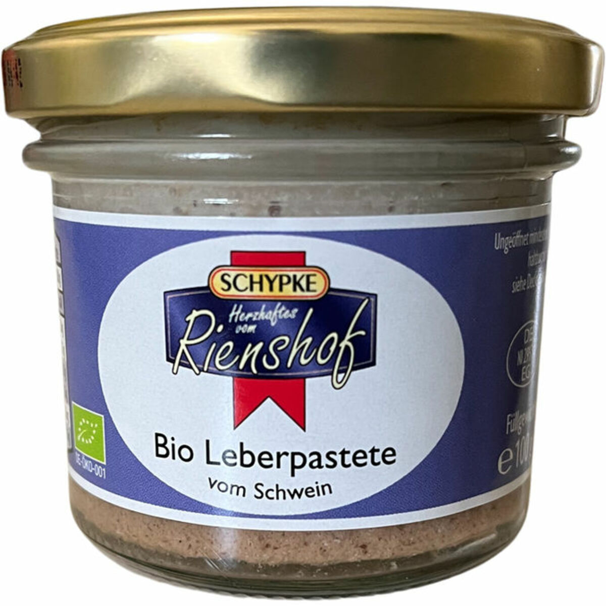 Bild 1 von Rienshof BIO Leberpastete vom Schwein