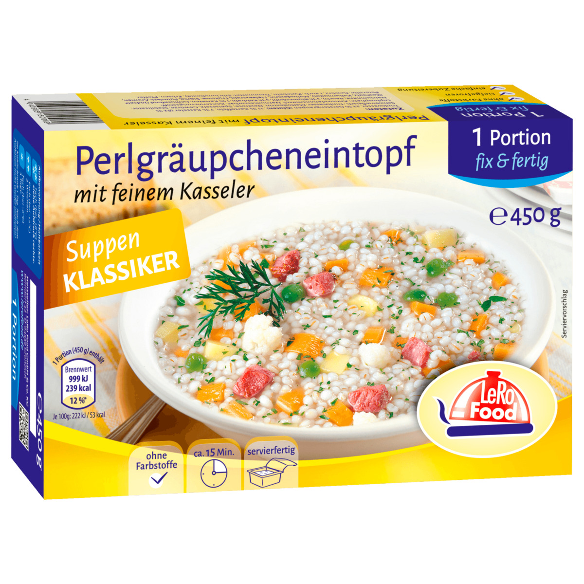 Bild 1 von Perlgräupcheneintopf mit Kasseler