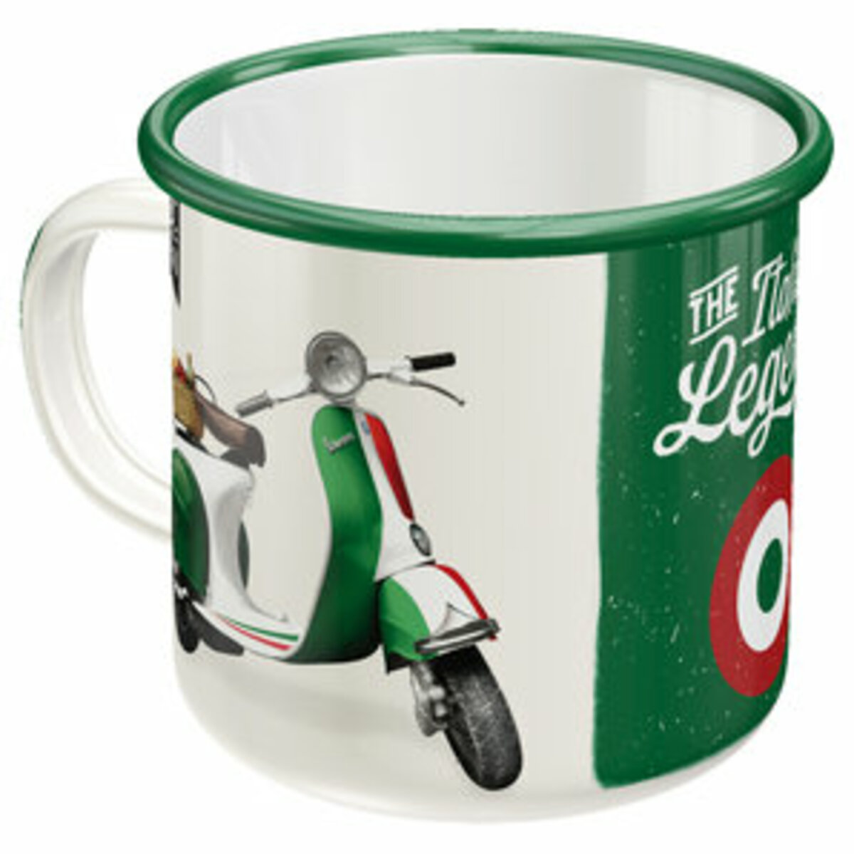 Bild 1 von Emaille-Becher Vespa Legend 360 ml