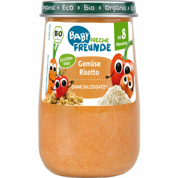 Bild 1 von Freche Freunde 2 x BIO Gläschen Gemüse Risotto