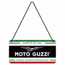 Bild 1 von Moto-Guzzi Hängeschild 20 x 10 cm Moto Guzzi