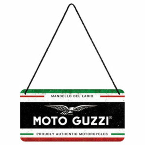 Bild 1 von Moto-Guzzi Hängeschild 20 x 10 cm Moto Guzzi