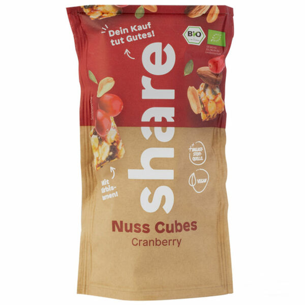 Bild 1 von Share BIO Nuss Cubes Cranberry