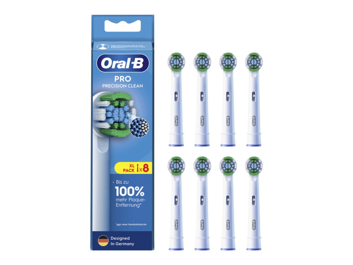 Bild 1 von Oral-B Pro Precision Clean Aufsteckbürsten, 8 Stück