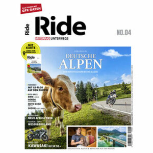 RIDE Motorrad unterwegs - Deutsche Alpen Reiseführer