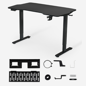 FlexiSpot Höhenverstellbarer Gaming-Tisch GT3 in Schwarz