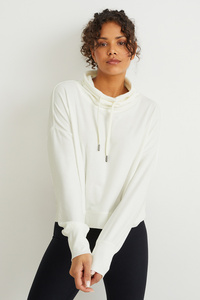 C&A Sport-Sweatshirt, Weiß, Größe: S