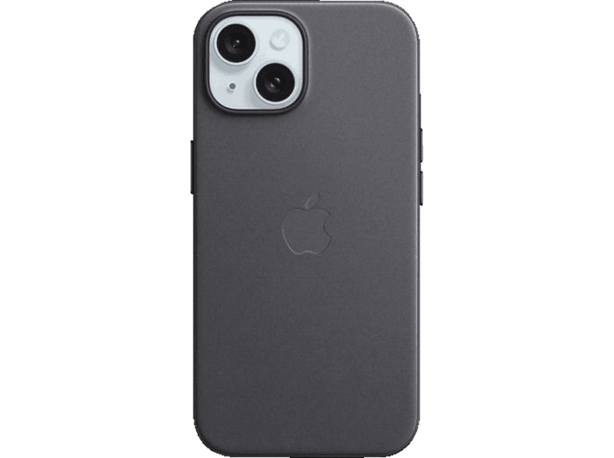 Bild 1 von APPLE Feingewebe Case mit MagSafe, Backcover, Apple, iPhone 15, Black