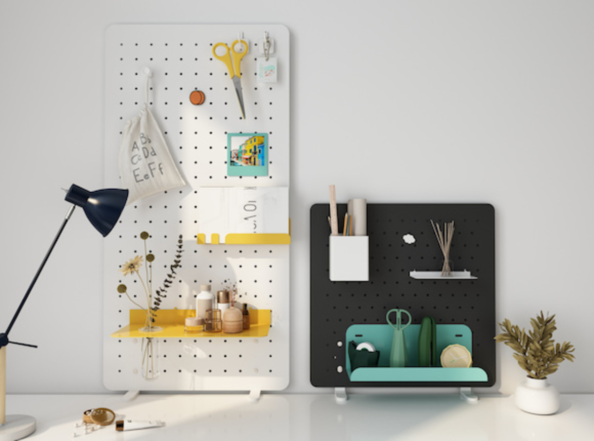 FlexiSpot DDB Lochplatte, Schreibtisch Organizer, DIY-Platte,groß,900×