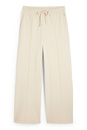 Bild 1 von C&A Jersey-Hose-Mid Waist-Wide Leg, Beige, Größe: 44