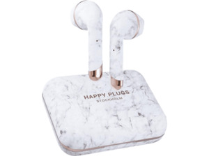 HAPPY PLUGS Air 1 Plus Earbud, In-ear Kopfhörer Bluetooth Weiß Marble