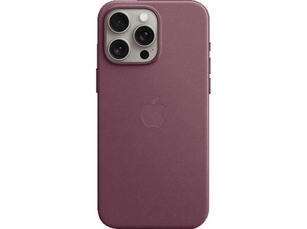 Bild 1 von APPLE Feingewebe Case mit MagSafe, Backcover, Apple, iPhone 15 Pro Max, Mulberry