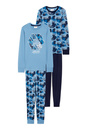 Bild 1 von C&A Multipack 2er-Pyjama-4 teilig, Blau, Größe: 176