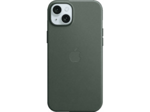 APPLE Feingewebe Case mit MagSafe, Backcover, Apple, iPhone 15 Plus, Immergrün
