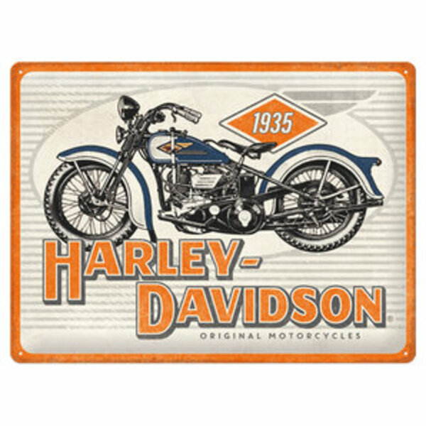 Bild 1 von Blechschild Harley Davidson 1935 40 X 30 cm Harley-Davidson