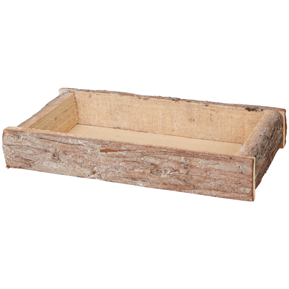 Bild 1 von Seasons & Style Dekoratives Tablett mit Baumrinde