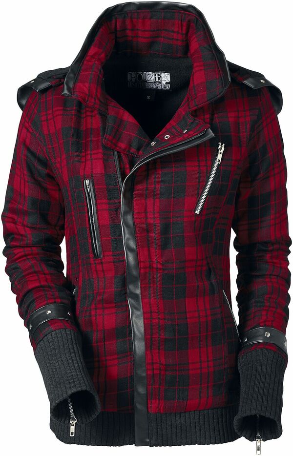 Bild 1 von Poizen Industries Übergangsjacke - Z Jacket - S bis XL - für Damen - Größe M - schwarz/rot