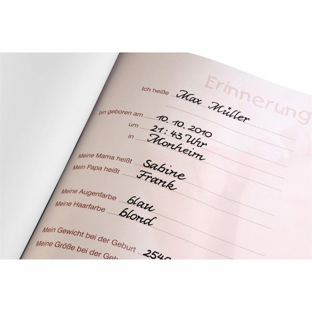 Bild 3 von Hama Fotoalbum Babyalbum "Baby Feel", 29x32 cm, 60 weiße Seiten, 2 seitiger Vorspann