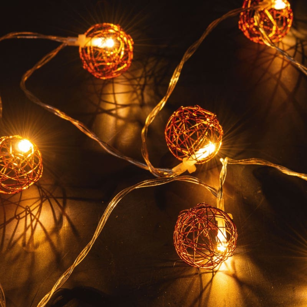 Bild 1 von LED-Lichterkette mit Metallgeflecht, ca. 165cm