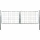 Bild 1 von Doppeltor für Maschendraht- u. Fix-Clip Pro-Zaun Feuerverzinkt 100 x 300 cm