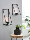 Bild 1 von andas Wandkerzenhalter Industrial Candleholder (1 St), Industrial, modern, Metall, schwarz