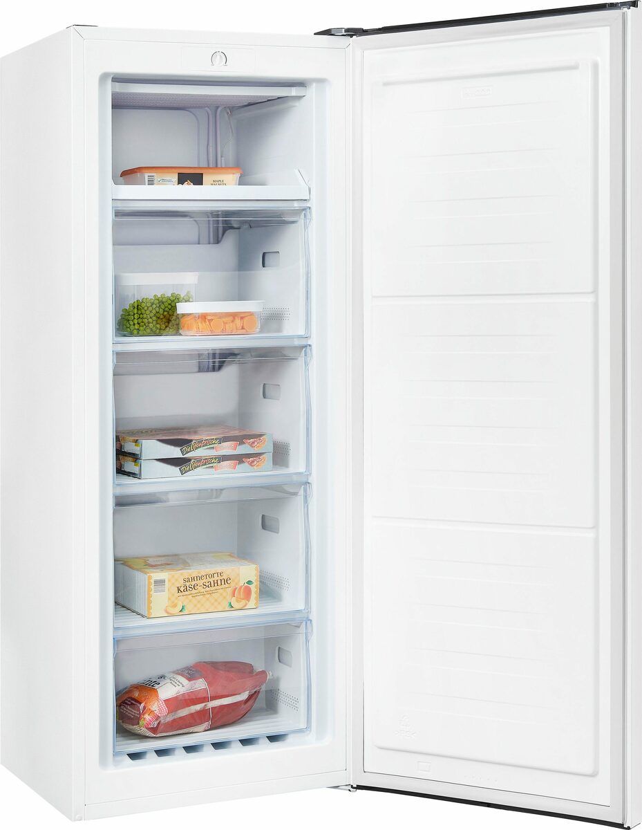 Bild 3 von exquisit Gefrierschrank GS230-010E weiss, 143,5 cm hoch, 55,0 cm breit