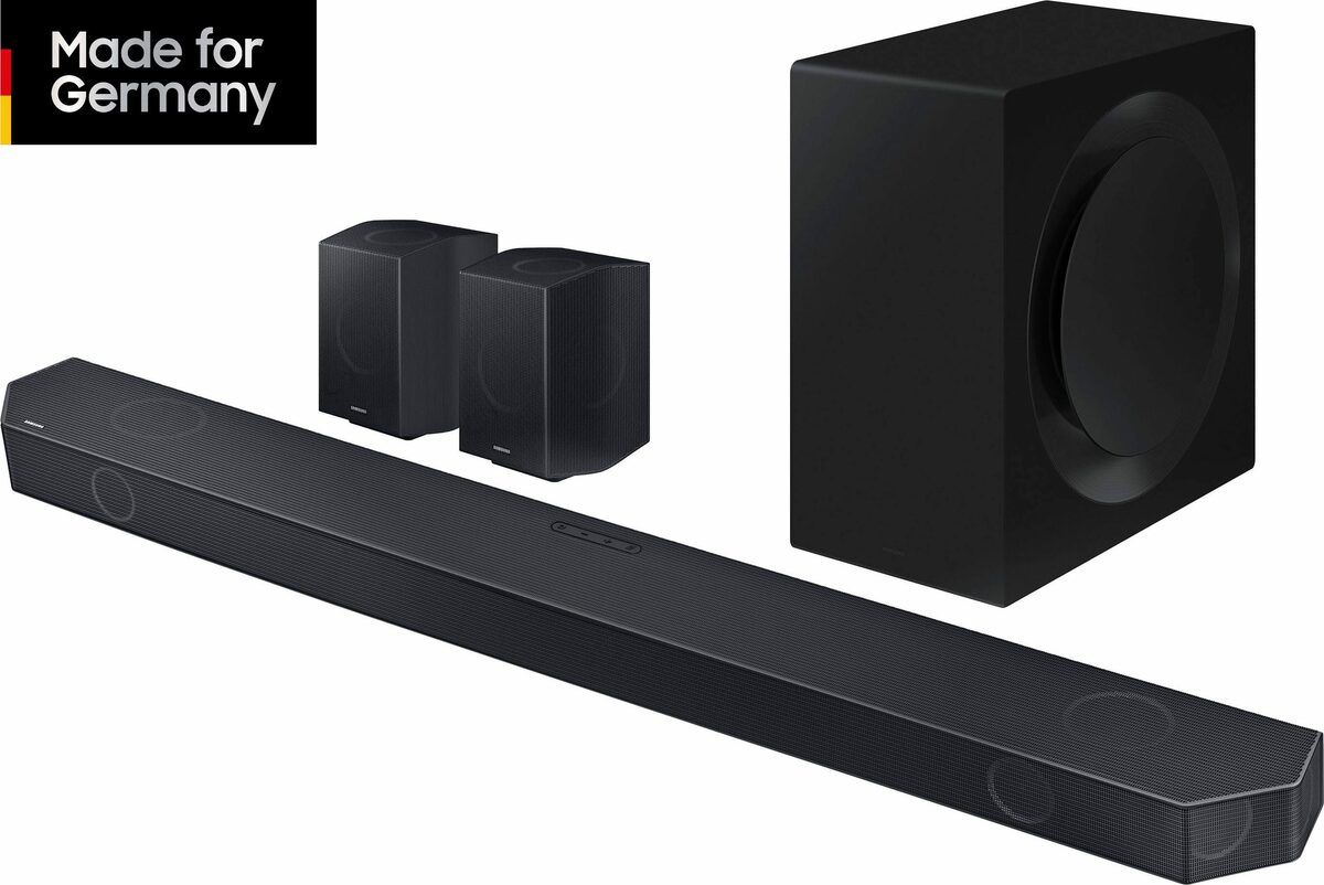 Bild 2 von Samsung HW-Q995GC Soundbar (656 W, 11.1.4-Kanal Surround Sound System, 4.0.2-Kanal Rücklautsprecher, Kabelloses Dolby Atmos & DTS:X, SpaceFit Sound Pro)