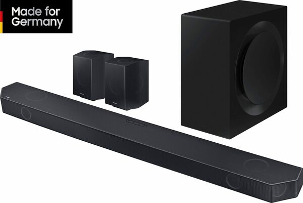 Bild 2 von Samsung HW-Q995GC Soundbar (656 W, 11.1.4-Kanal Surround Sound System, 4.0.2-Kanal Rücklautsprecher, Kabelloses Dolby Atmos & DTS:X, SpaceFit Sound Pro)