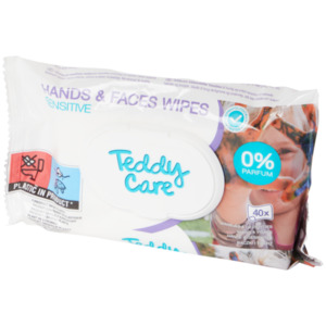 Teddy Care Hand- und Gesichtstücher Sensitive