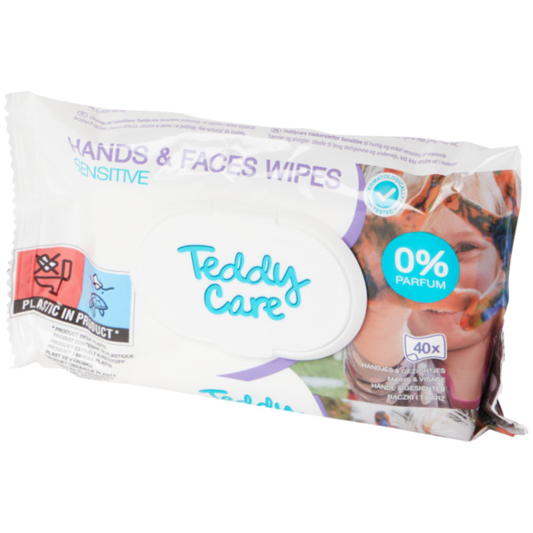 Bild 1 von Teddy Care Hand- und Gesichtstücher Sensitive