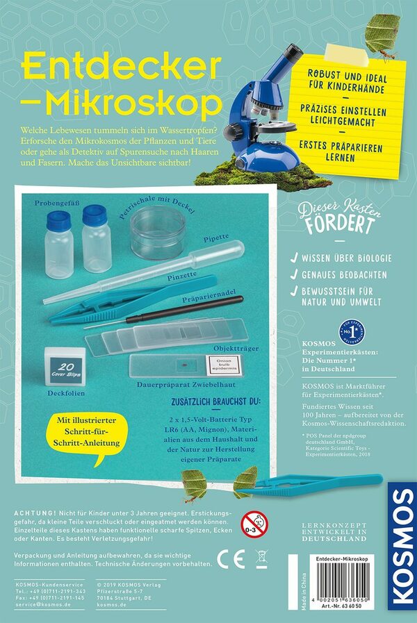 Bild 2 von Kosmos Experimentierkasten Entdecker-Mikroskop