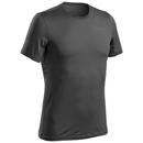 Bild 1 von Wandershirt Herren kurzarm recyceltes Synthetikmaterial - MH100 dunkelgrau