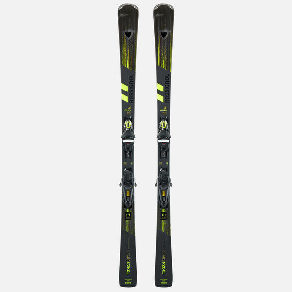 Bild 2 von Ski Herren mit Bindung Piste - Forza 128 50° Rossignol schwarz/gelb