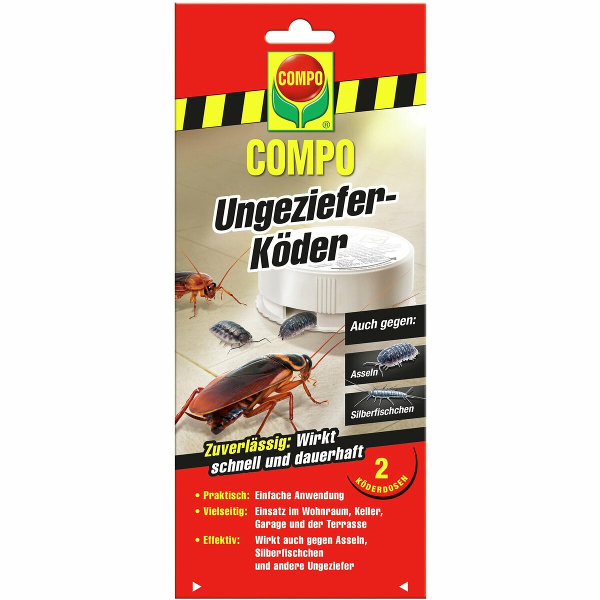 Bild 1 von Compo Ungeziefer-Köder 2 Dosen