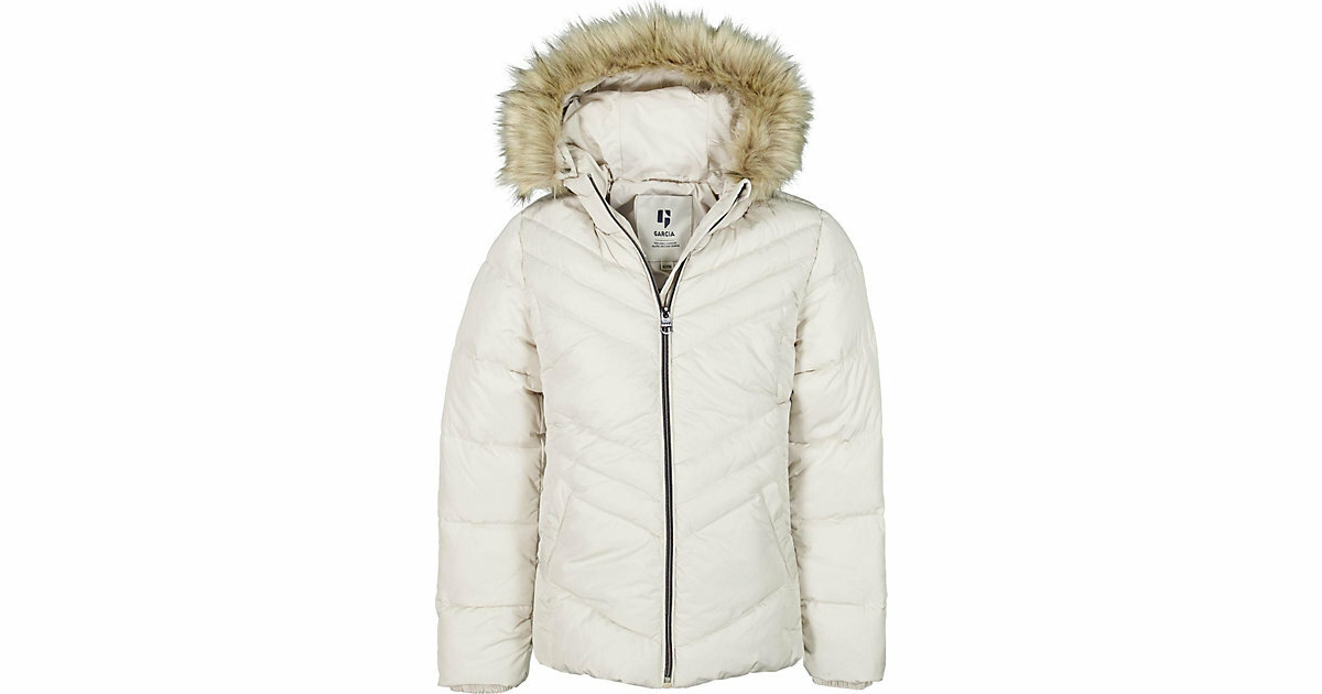 Bild 1 von Winterjacke  beige Gr. 140/146 Mädchen Kinder