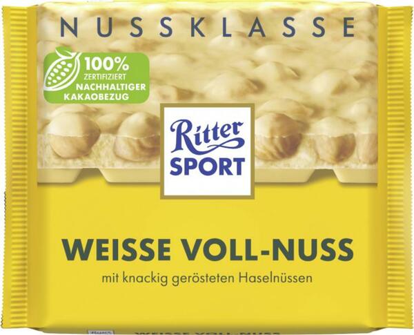 Bild 1 von Ritter Sport Nussklasse Weisse Voll-Nuss