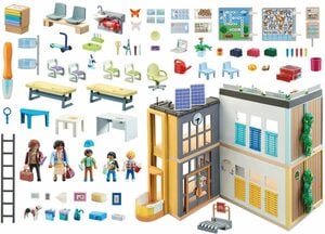 Playmobil® Konstruktions-Spielset Große Schule (71327), City Life, (282 St), Made in Germany