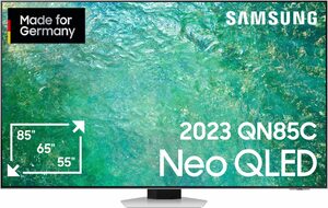 Samsung GQ55QN85CAT LED-Fernseher (138 cm/55 Zoll, Smart-TV, Dolby Atmos & OTS, Gaming Hub, Neo Quantum HDR, Neural Quantum Prozessor 4K, Smart Hub & Gaming Hub)