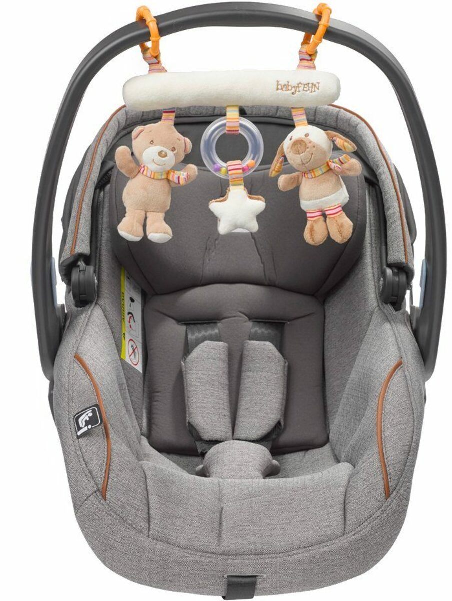 Bild 2 von Fehn Greifspielzeug Activity-Trapez Rainbow, inklusive Befestigungsring