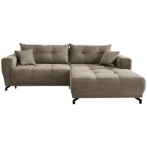 MID.YOU ECKSOFA Graubraun
