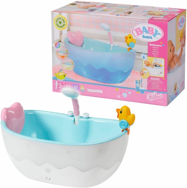 Bild 1 von Baby Born Puppen Badewanne Bath, mit Licht- und Soundeffekten