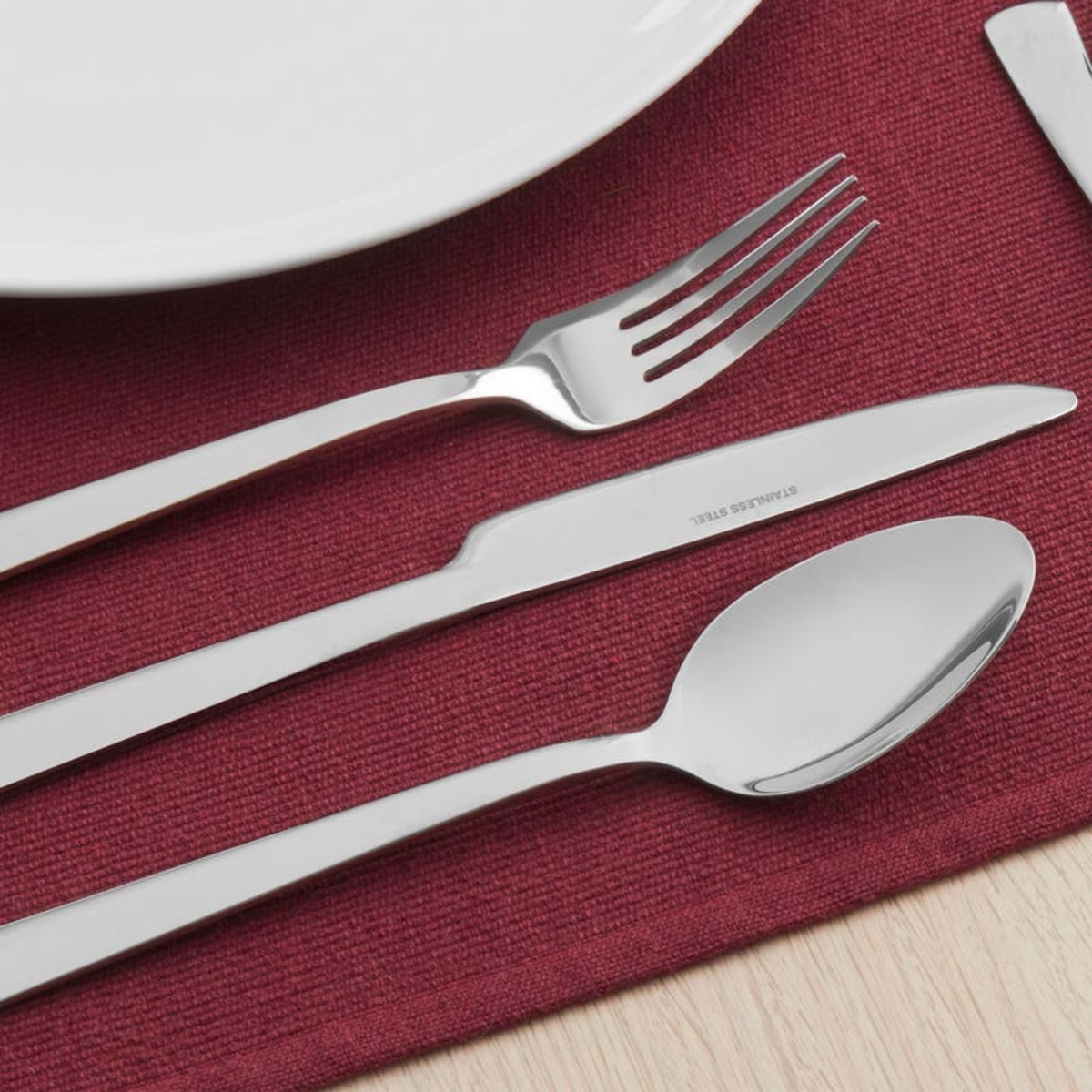 Bild 1 von Besteck-Set aus rostfreiem Edelstahl, 3-Teilig