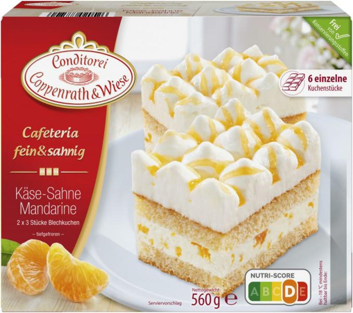 Bild 1 von Coppenrath & Wiese Cafeteria fein & sahnig Käse-Sahne Mandarine